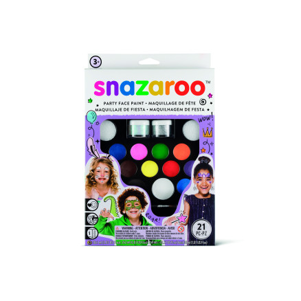 Schminkfarbe 20 Teile Party von Snazaroo
