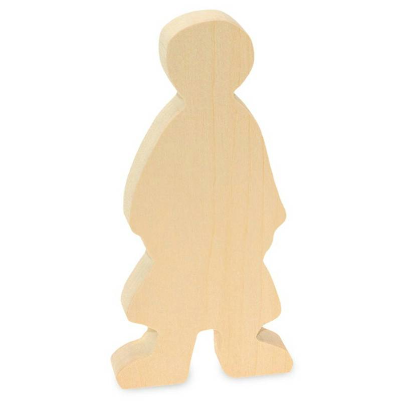 Schnitzrohling Holzfigur- Mädchen