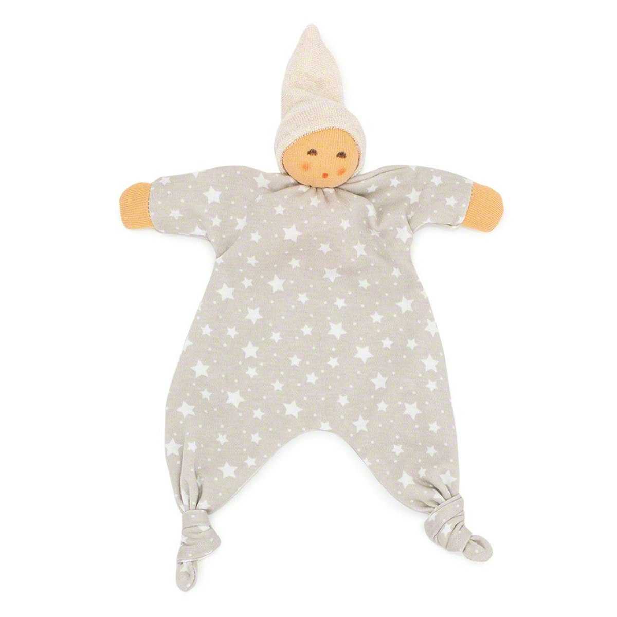 Schnuffeltuch Greifling Sternchen beige