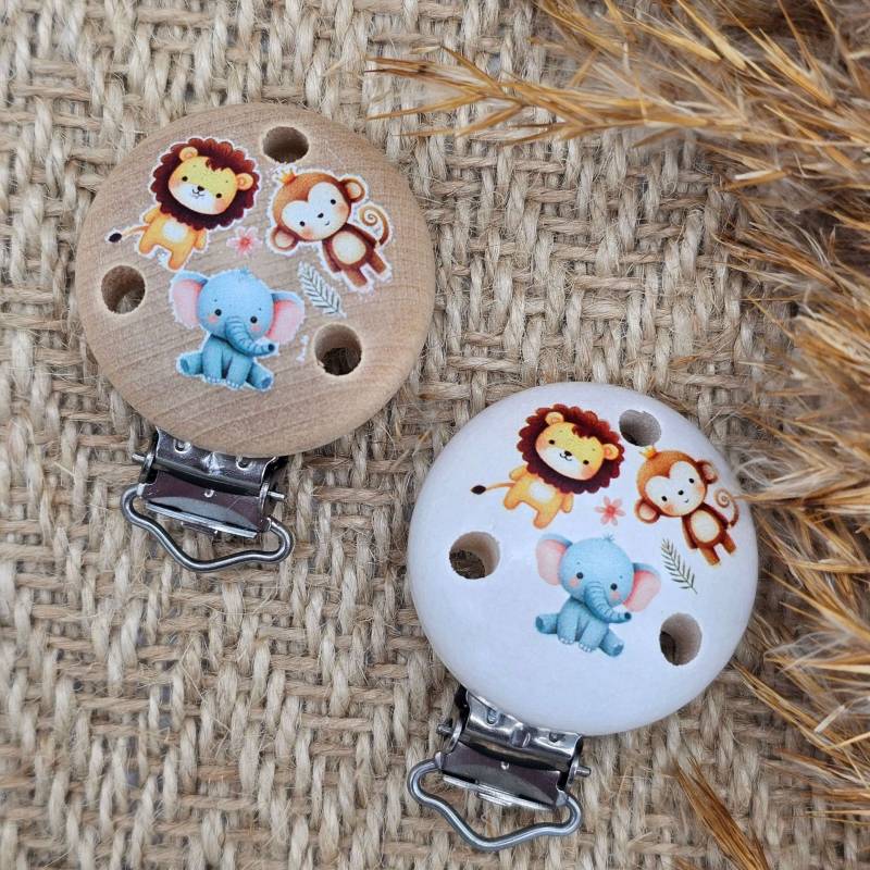 Schnullerclip "Safari" Schnullerclip "Safari"