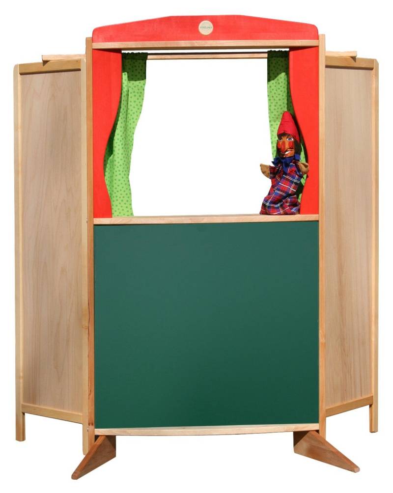 Schöllner Holzspielzeug - KASPERLTHEATER HOLZAUSFÜHRUNG Schöllner Holzspielzeug - KASPERLTHEATER HOLZAUSFÜHRUNG