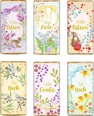 Schokolade Süße Ostergrüße - Frohe Ostern (30 g)