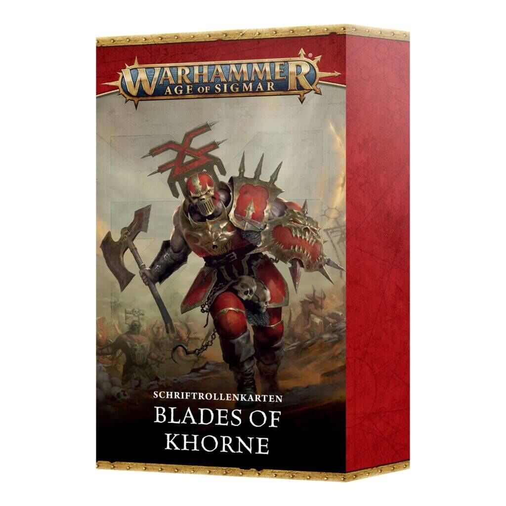 Schriftrollenkarten: Blades of Khorne