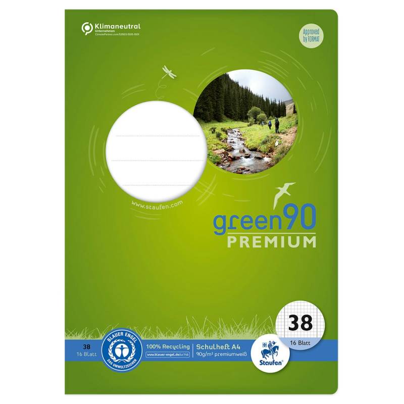 Schulheft kariert Rand perforiert gelocht Lineatur 38 DIN A4 Schulheft kariert Rand perforiert gelocht Lineatur 38 DIN A4