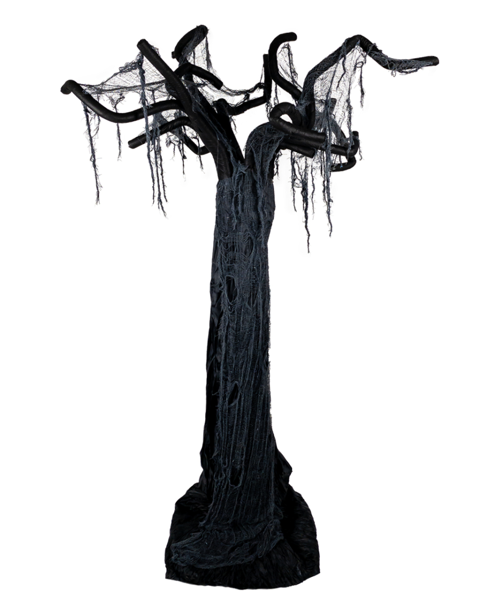 Schwarzer Halloween Geisterbaum 260cm