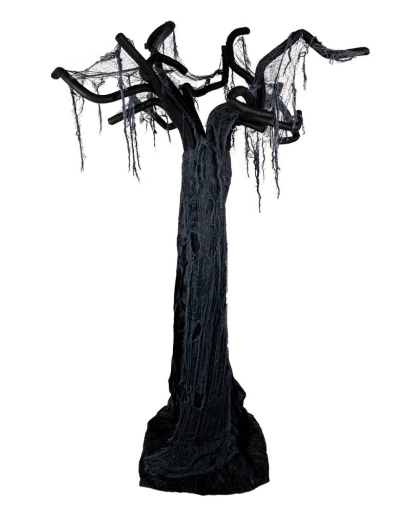 Schwarzer Halloween Geisterbaum 260cm
