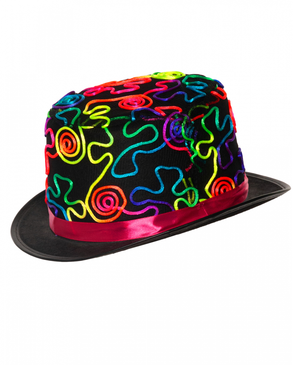 Schwarzlicht Aktiver Psychedelic Hut