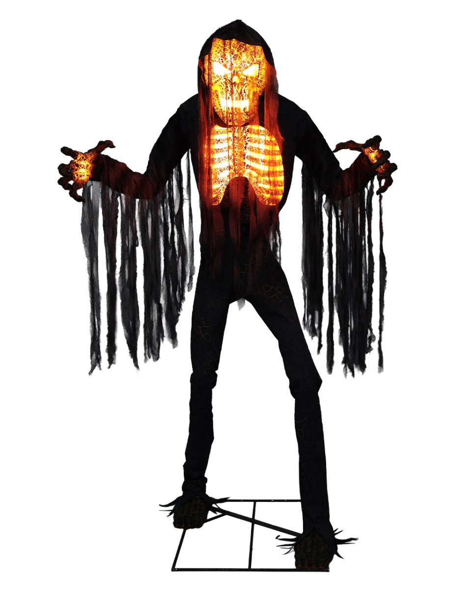 Schwelender Teufelsgeist Animatronic mit Sound, Licht & Bewegung 230cm
