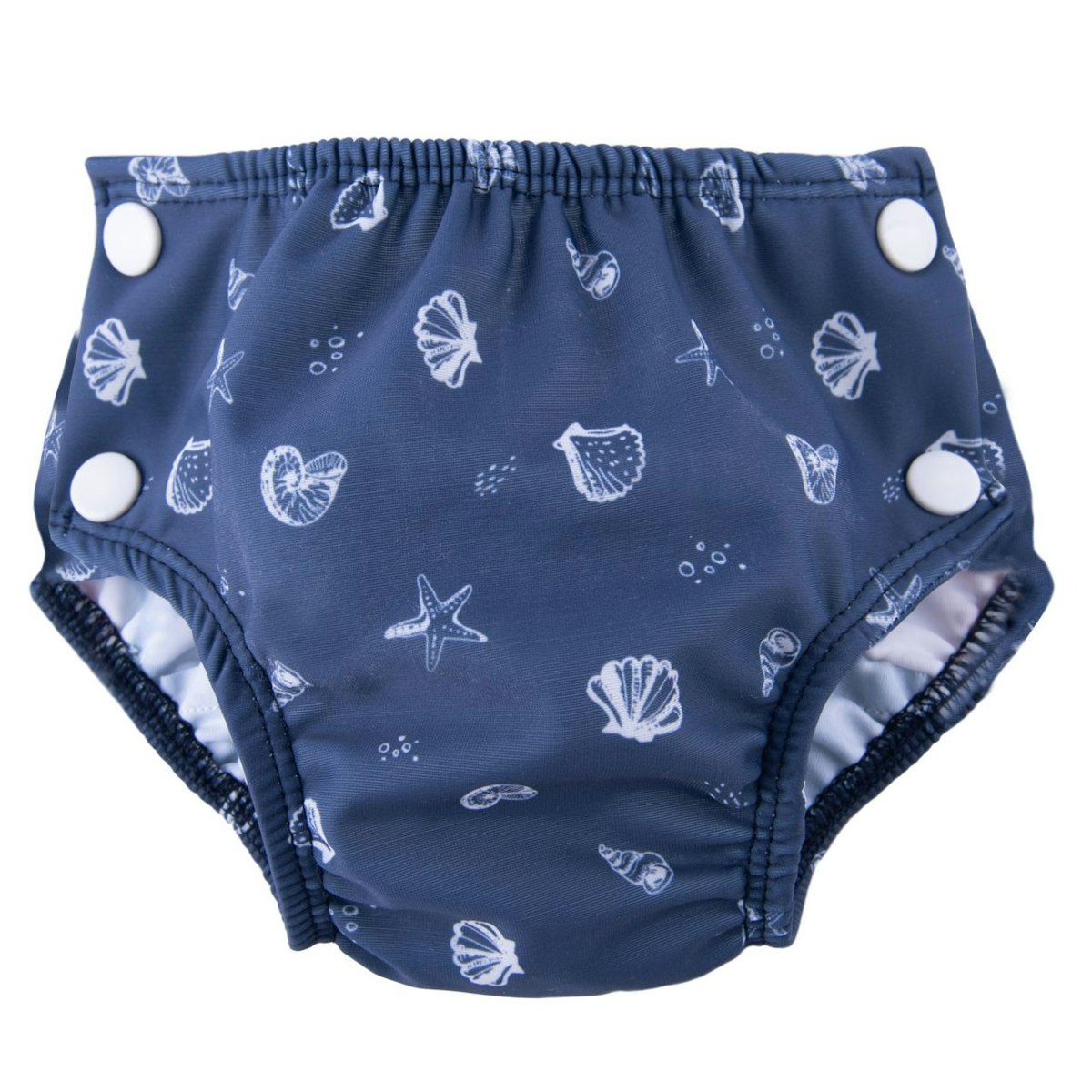 Schwimmwindel navy Muscheln S