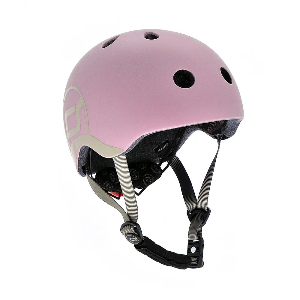 Scoot & Ride - Helm Rose XXS-S 45-51CM, Gewicht 240 g; Fahrradhelm rosa