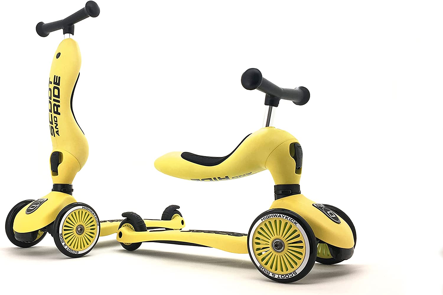 Scoot & Ride - Rutscher / Roller / Highwaykick 1 / lemon