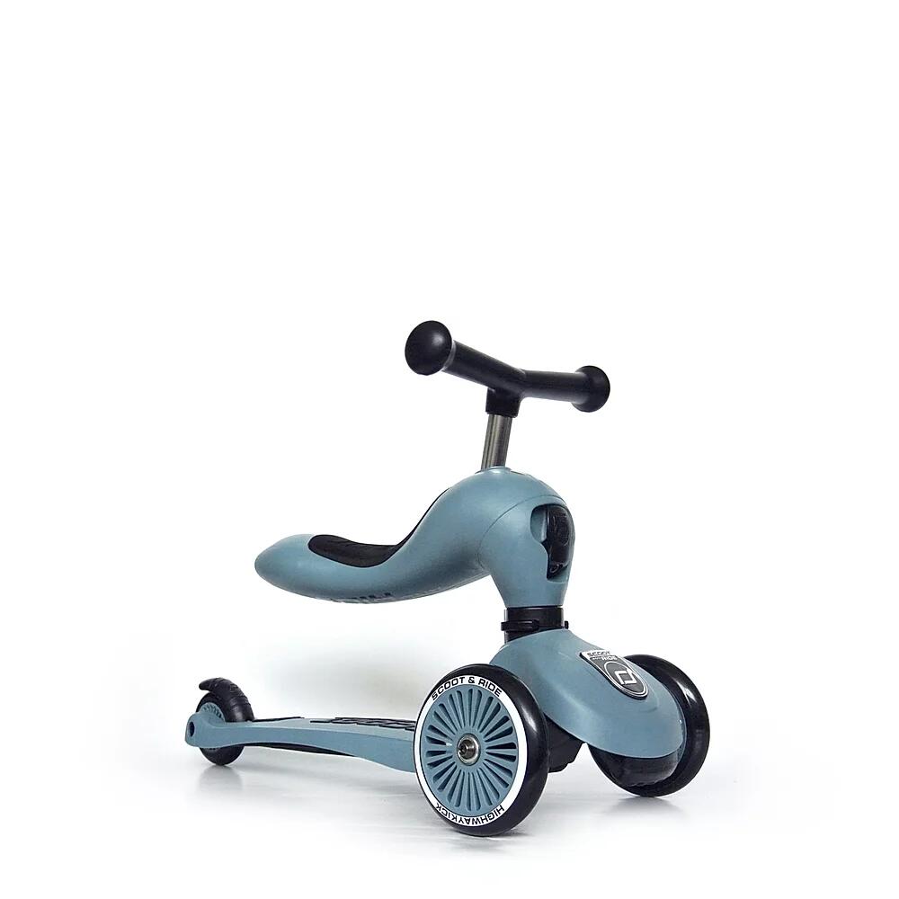 Scoot & Ride - Steel Highwaykick 1; Blau; Roller; Scooter 2 in 1
