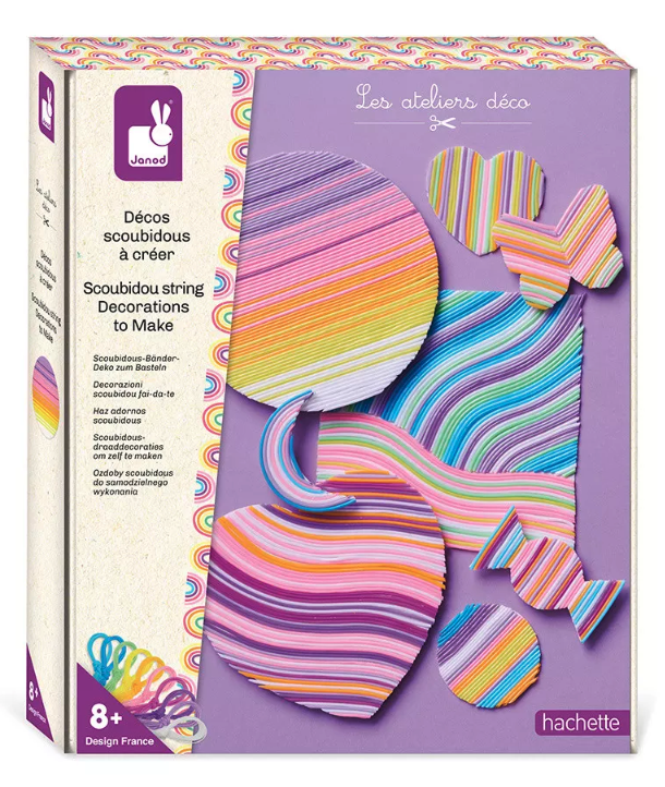 Scoubidous Bänderdeko zum Basteln Scoubidous Bänderdeko zum Basteln