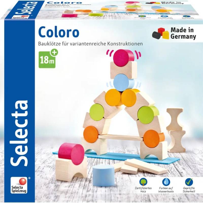 Selecta - Coloro, Bauklötze, 25 Teile Selecta - Coloro, Bauklötze, 25 Teile