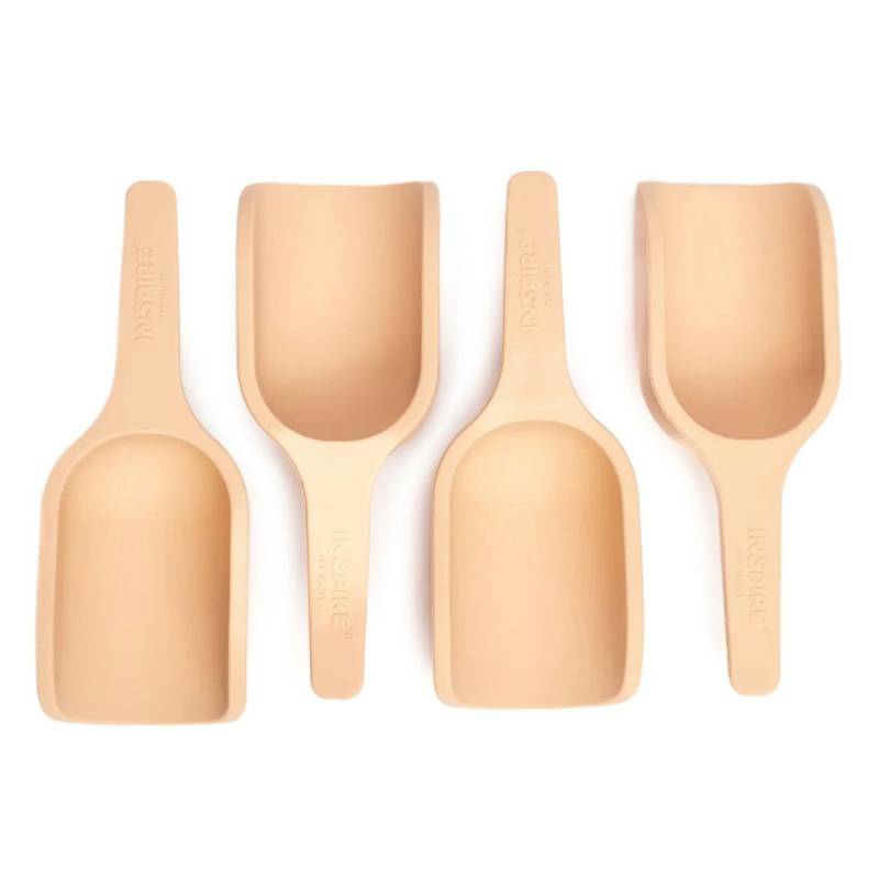 Sensorikspielzeug Schaufel Set Mini natur