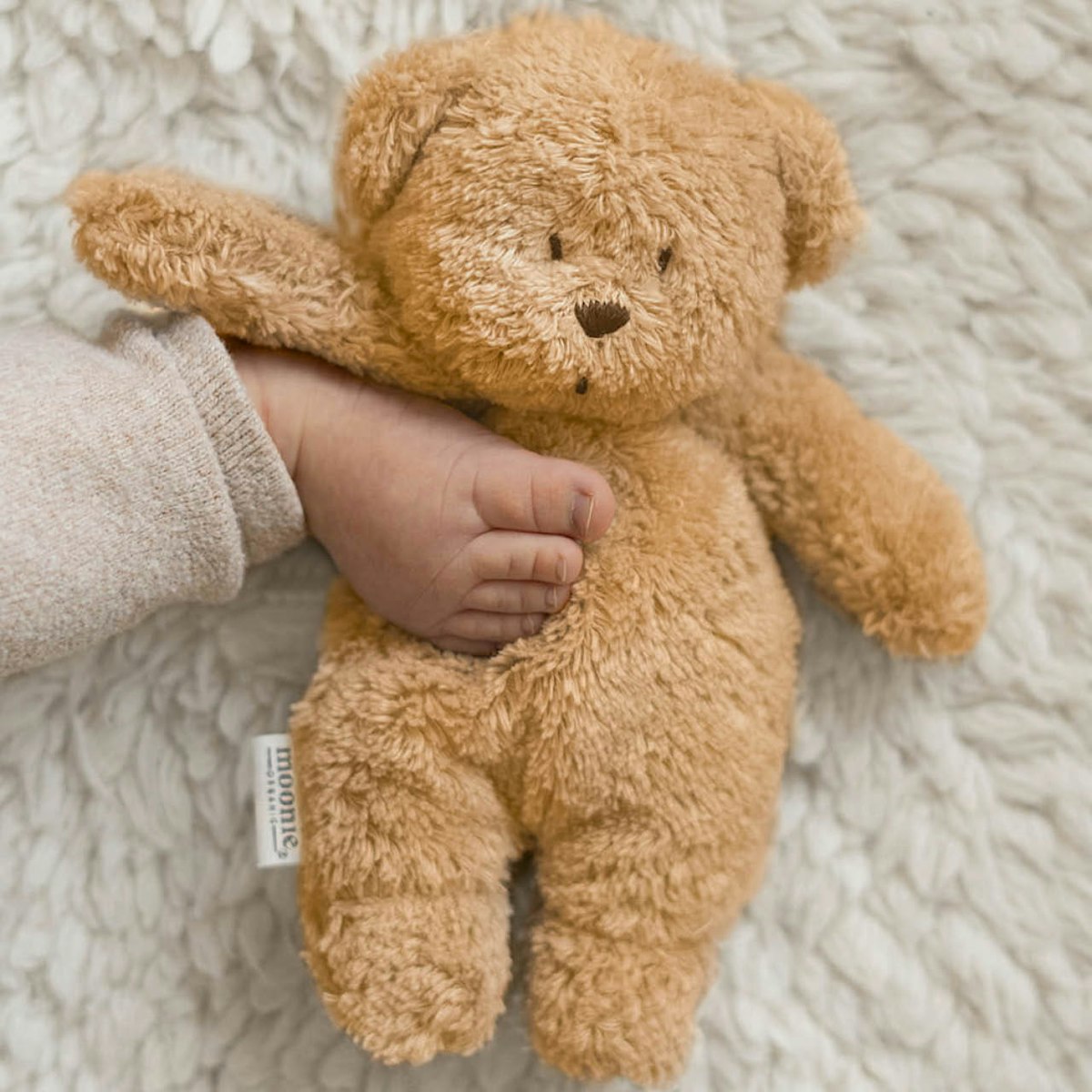Sensorischer kleiner Teddy Cappuccino 19 cm