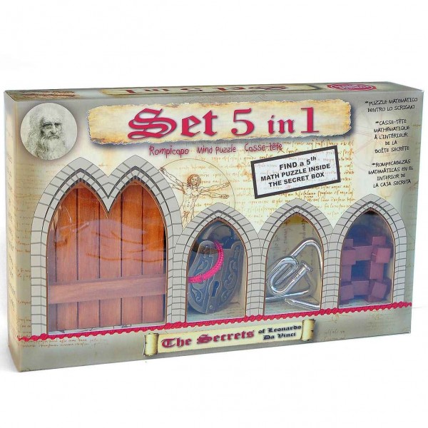 Set 5 in 1 Leonardo da Vinci