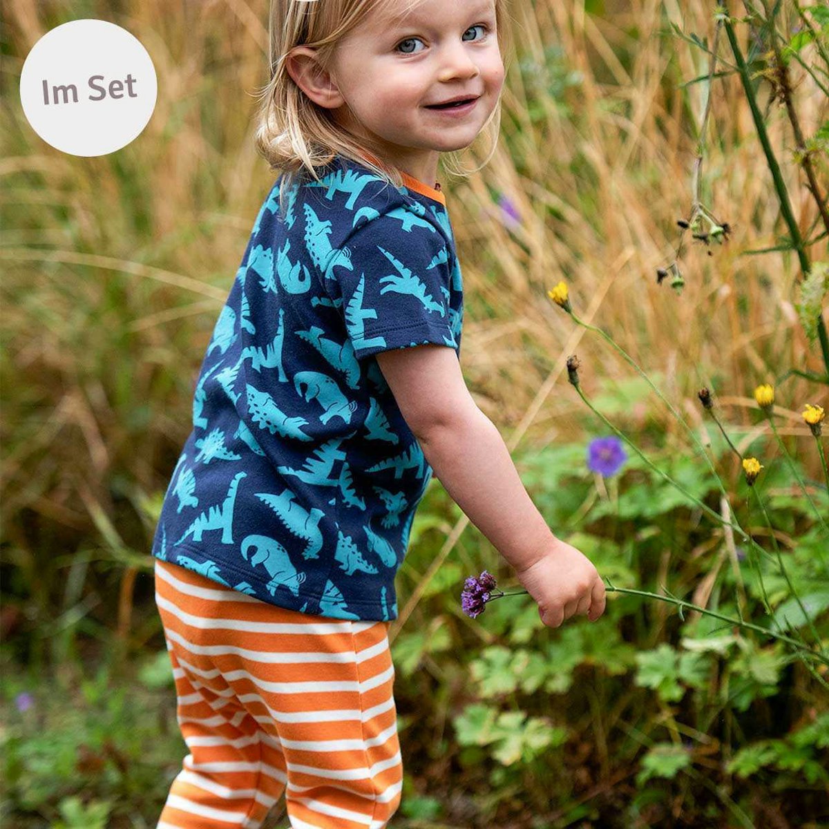 Set aus Hose und Shirt Dinos 92/98