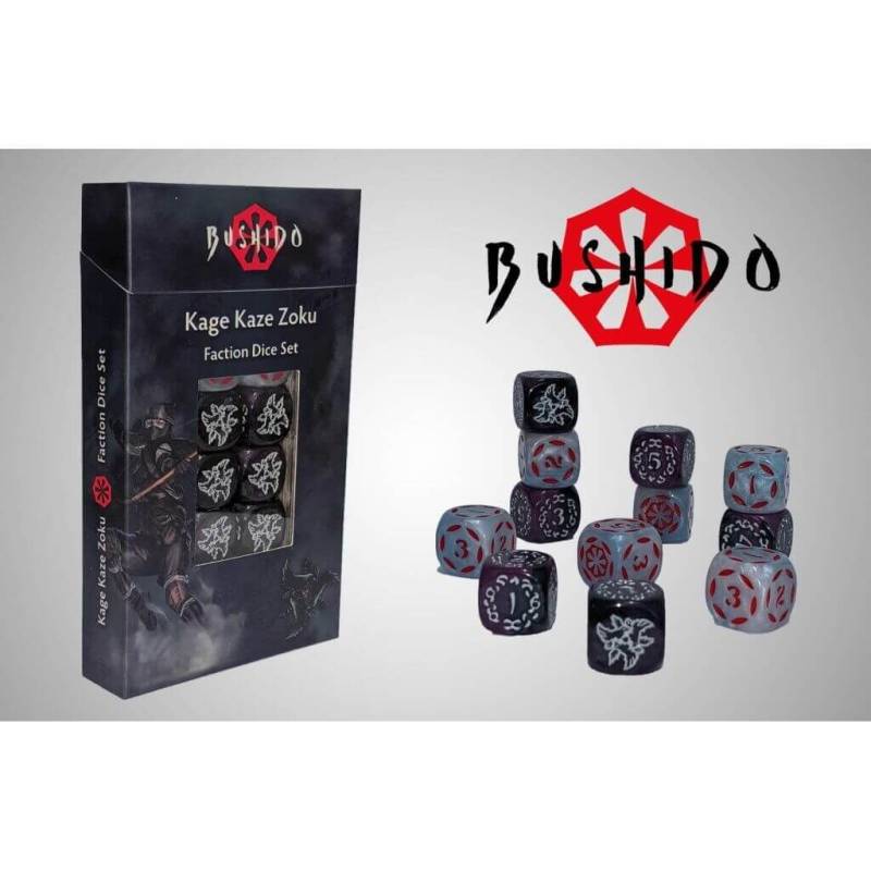 Shadow Wind Clan Faction Dice Set Shadow Wind Clan Faction Dice Set