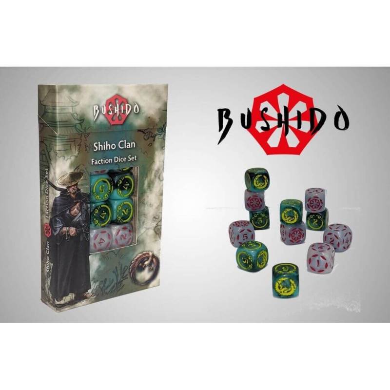 Shiho Clan Faction Dice Set Shiho Clan Faction Dice Set