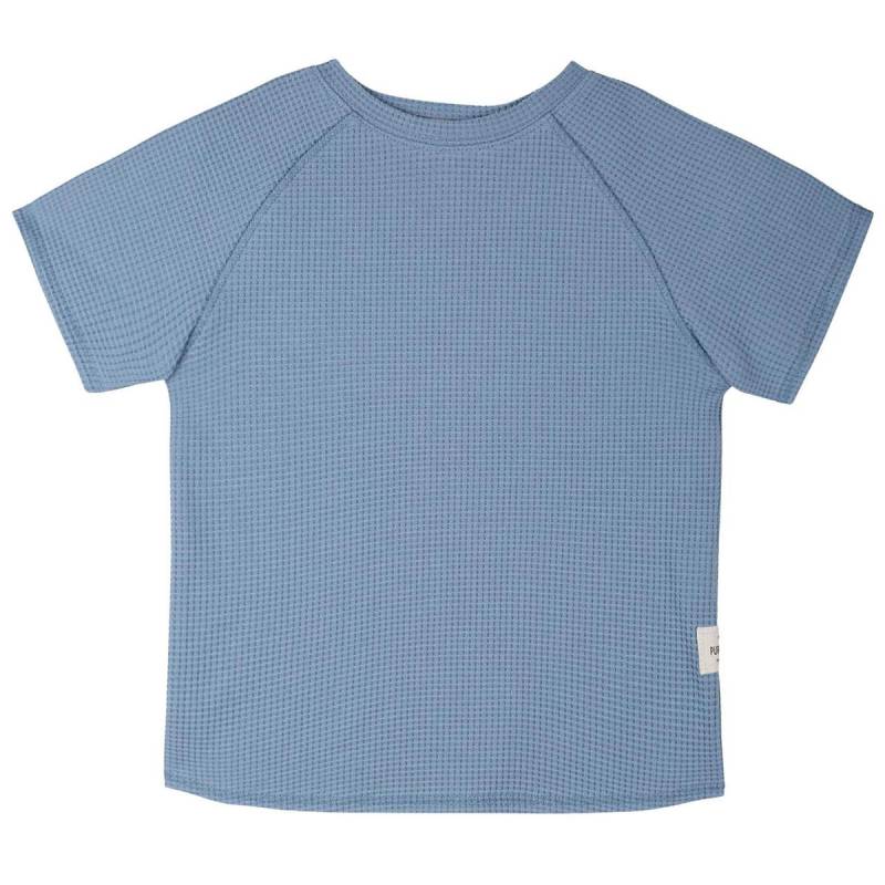 Shirt Waffelstruktur kurzarm blau 86 Shirt Waffelstruktur kurzarm blau 86