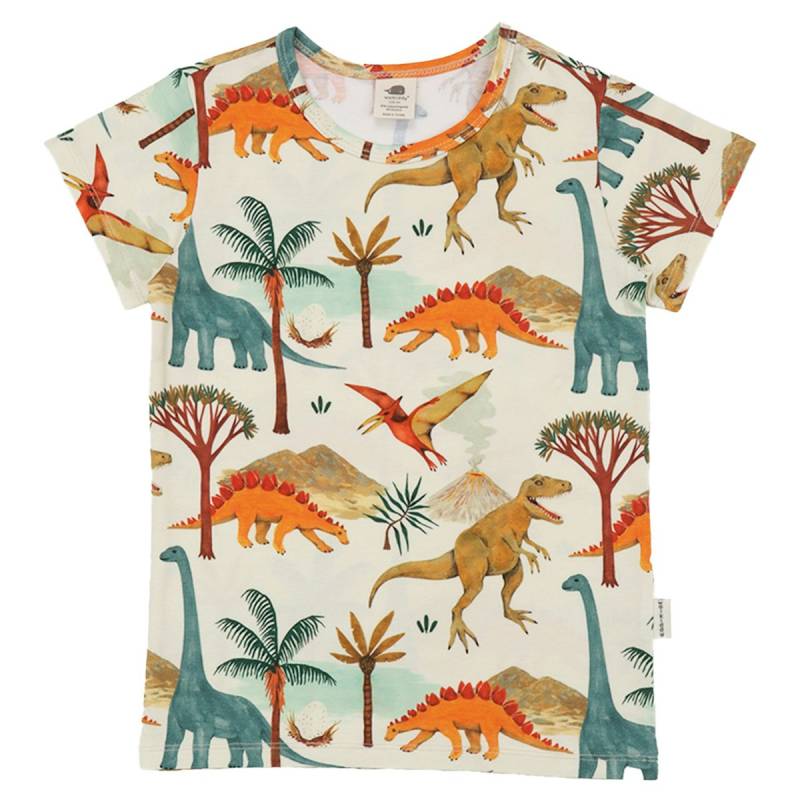 Shirt kurzarm Dino Welt bunt 116