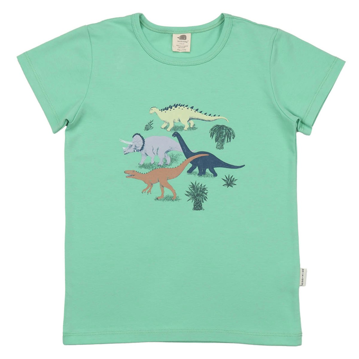 Shirt kurzarm Dinosaurier grün 140