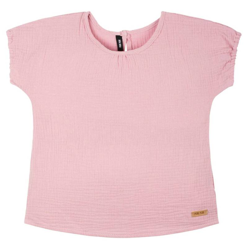 Shirt kurzarm Musselin rosa 110/116 Shirt kurzarm Musselin rosa 110/116