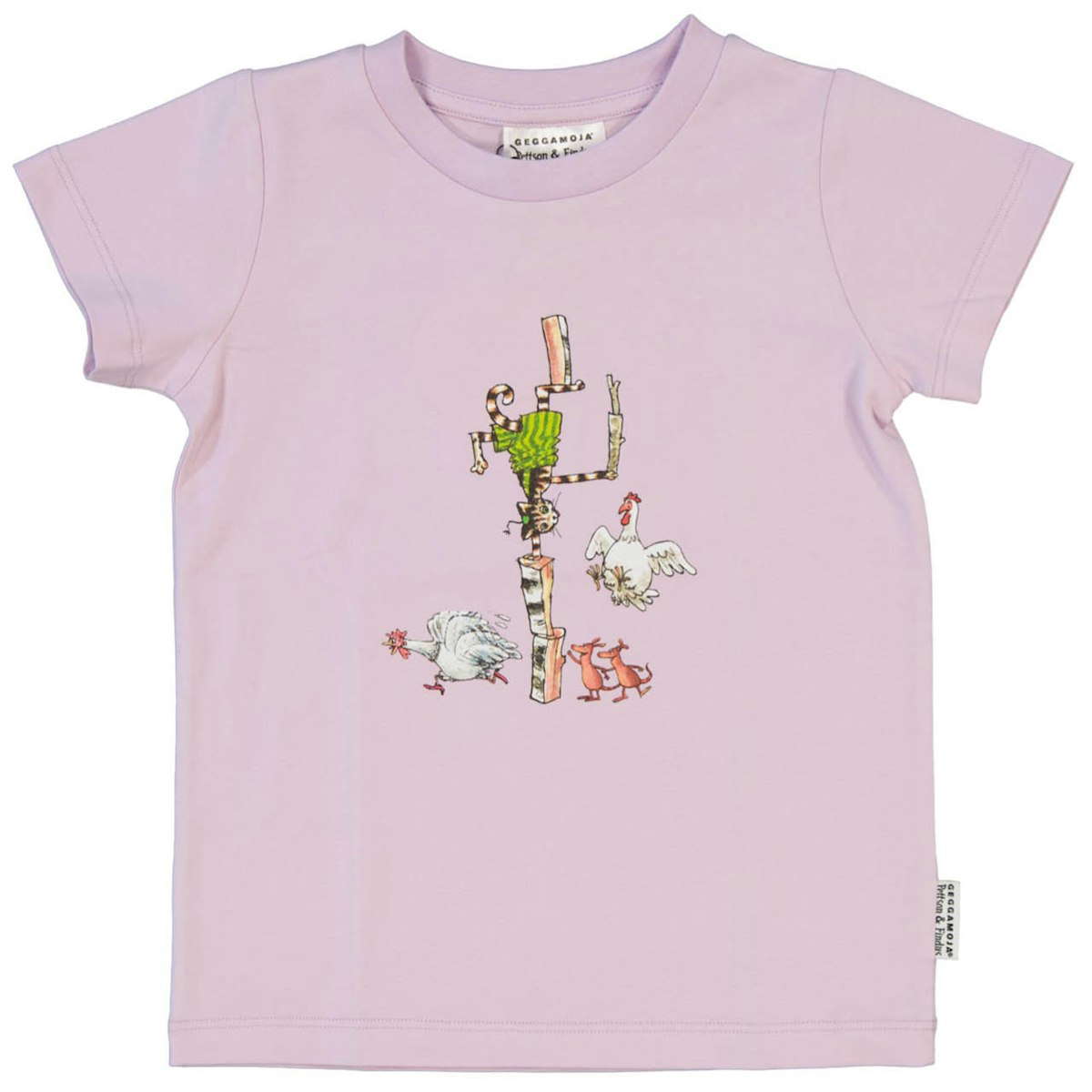 Shirt kurzarm Pettersson & Findus rosa 110/116