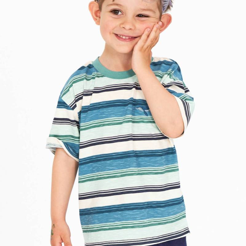 Shirt kurzarm Ringel blau 110/116 Shirt kurzarm Ringel blau 110/116