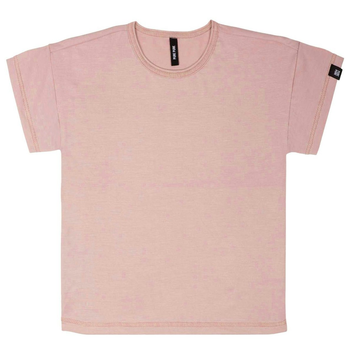 Shirt kurzarm altrosa aus weichem Lyocell 122/128