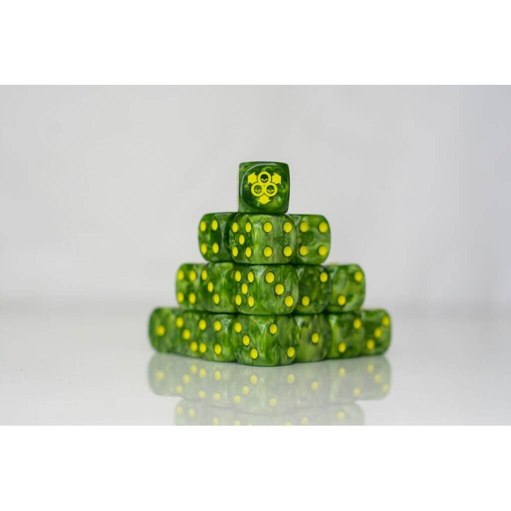 Sickly Dice W6 16mm Rund