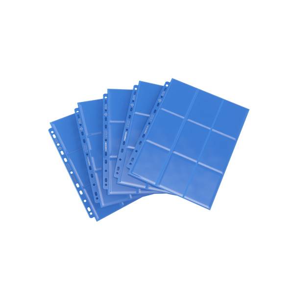 Sideloading 18-Pocket Pages 10pcs pack Blue