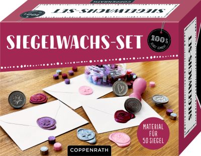 Siegelwachs-Set: 100% selbst gemacht