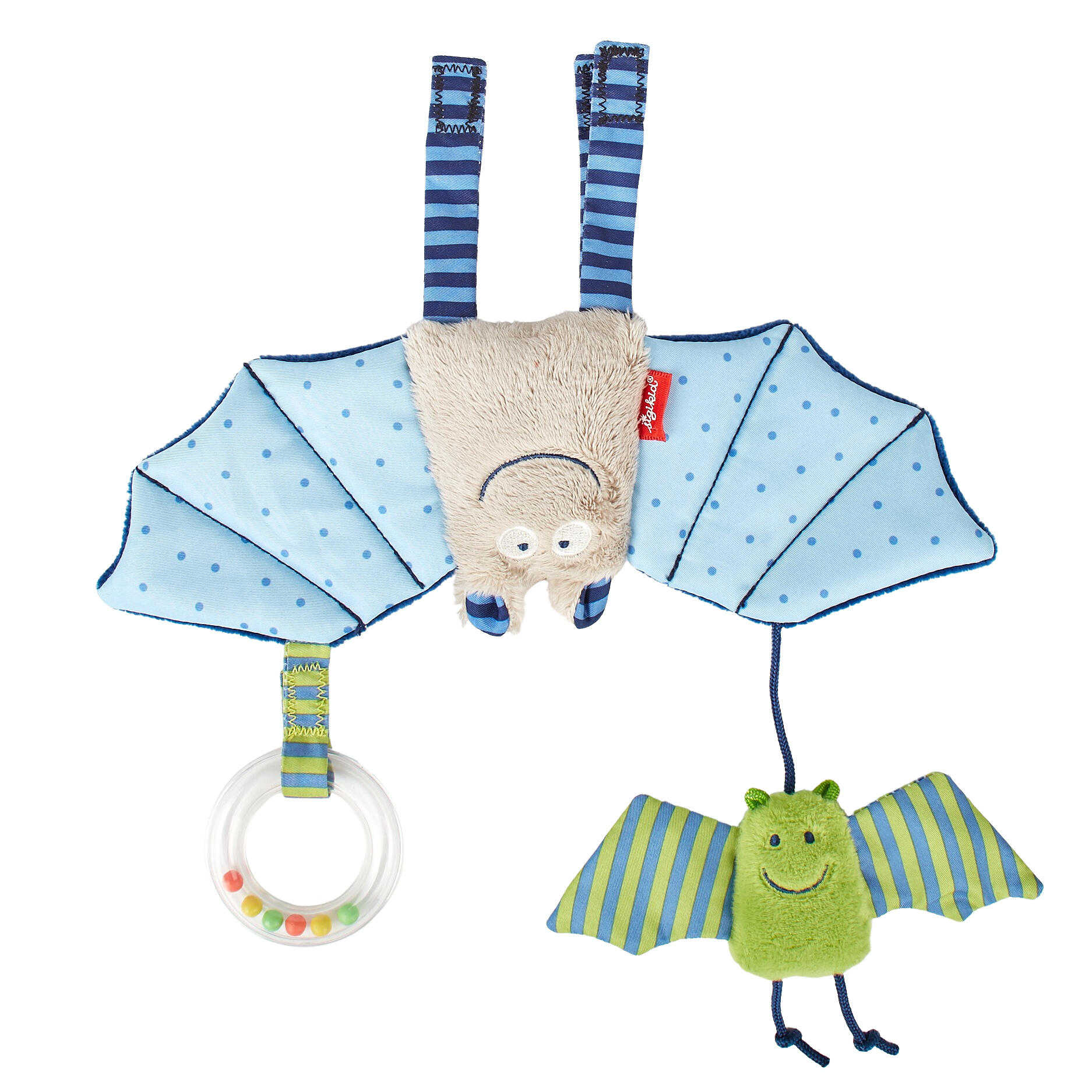 Sigikid - Anhänger für Babyschale Fledermaus blau PlayQ