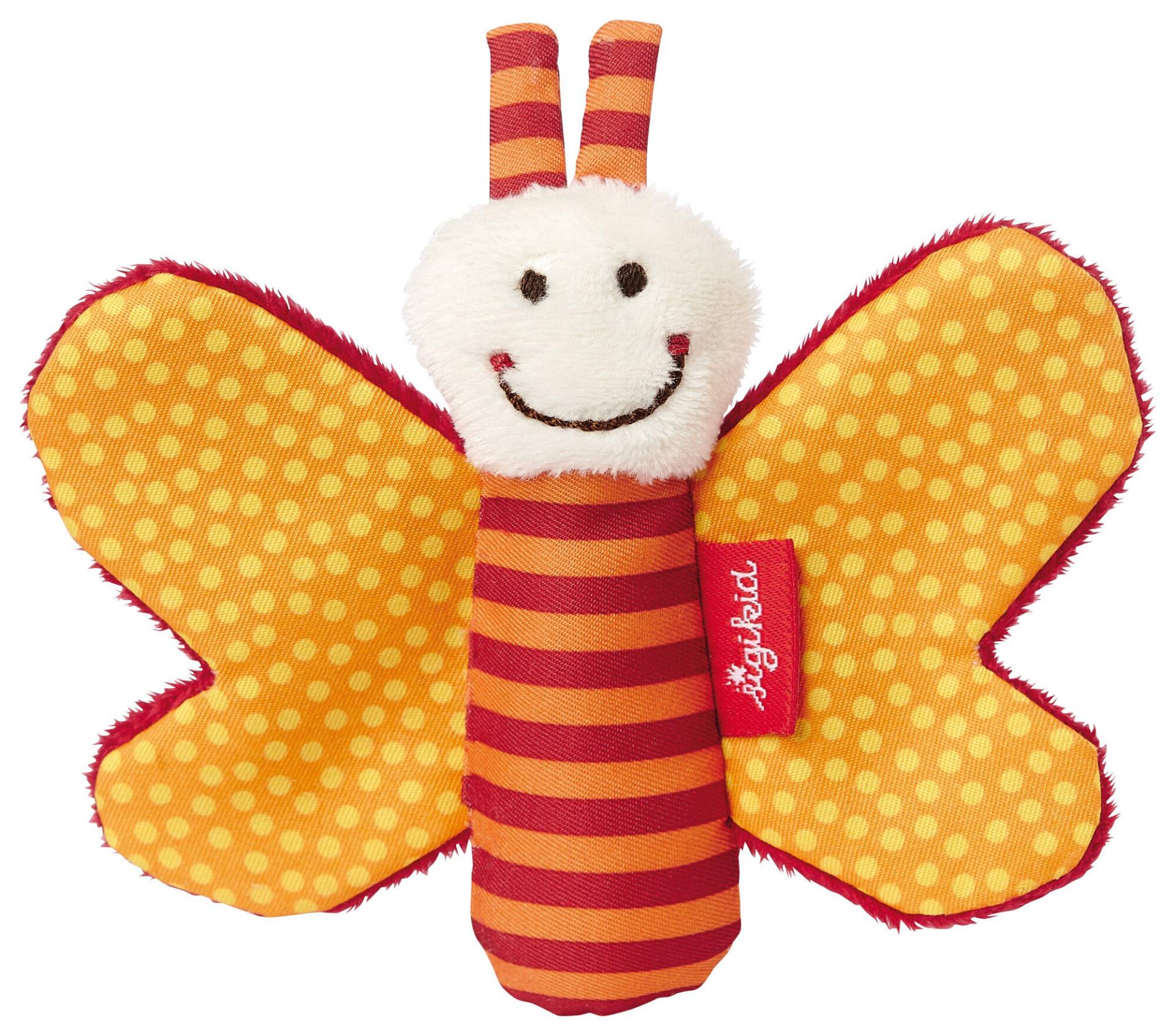 Sigikid - Greifling Schmetterling orange Kinderbunt