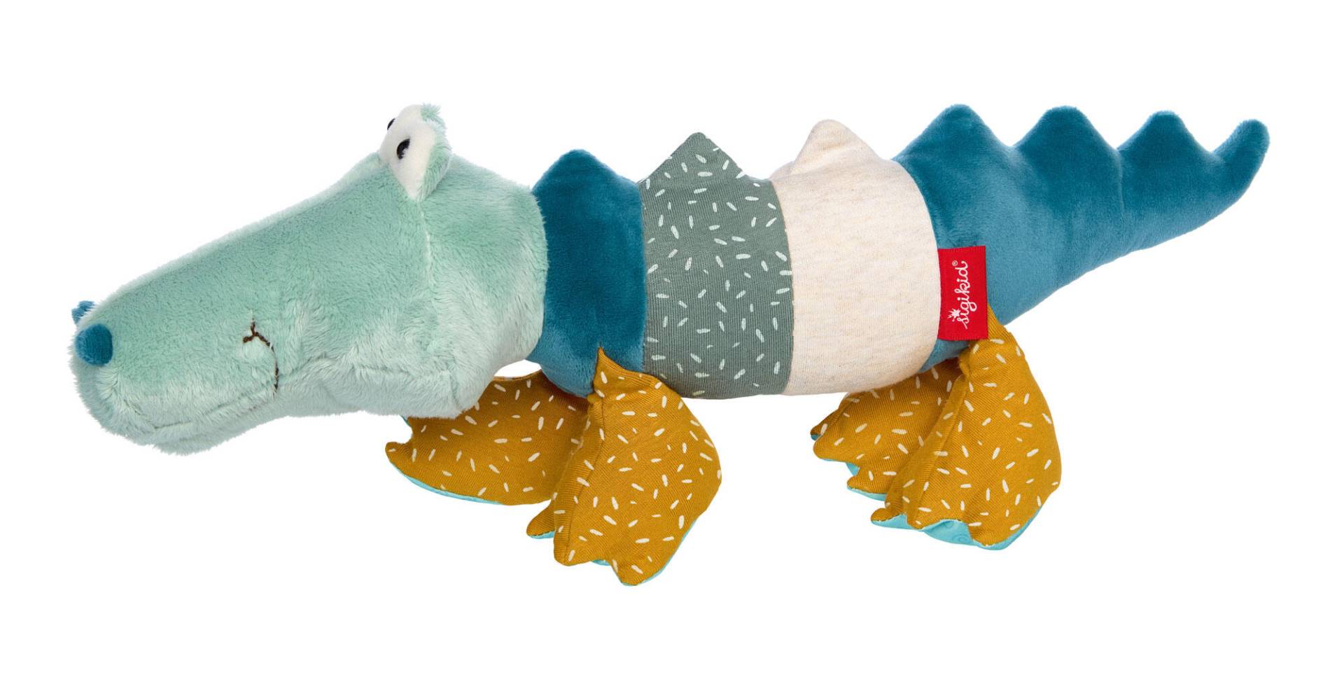 Sigikid - Kuscheltier Krokodil, Patchwork Sweety