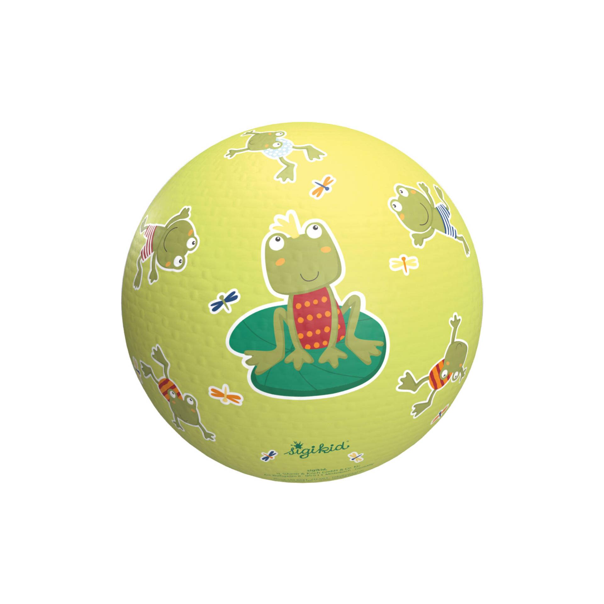 Sigikid - Mini - Kautschuk Ball, Frosch