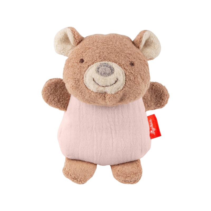 Sigikid - Musselin Spielfigur Bär rosa Sigikid - Musselin Spielfigur Bär rosa