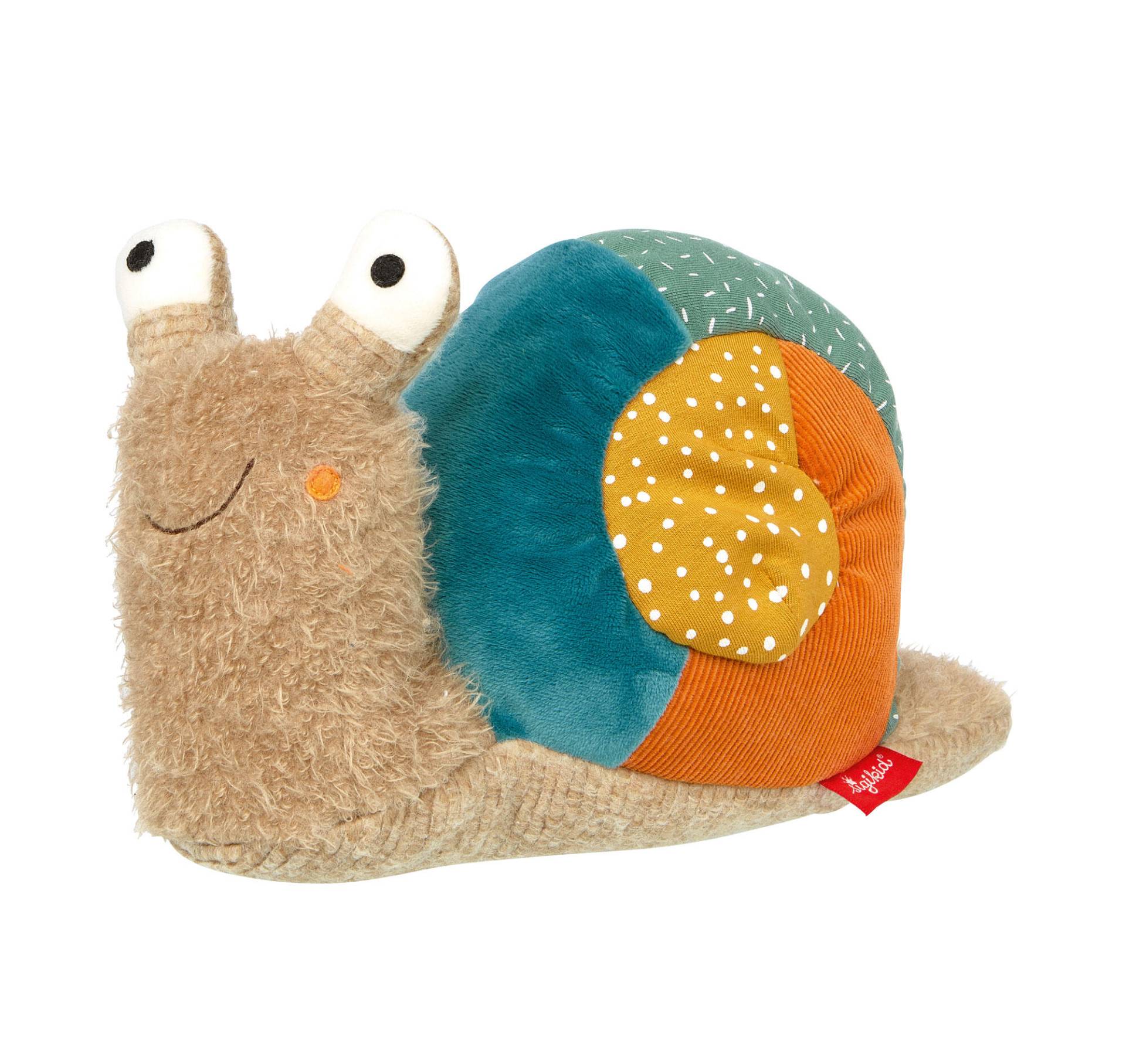 Sigikid - SIGIKID Kuscheltier Schnecke Patchwork Welt