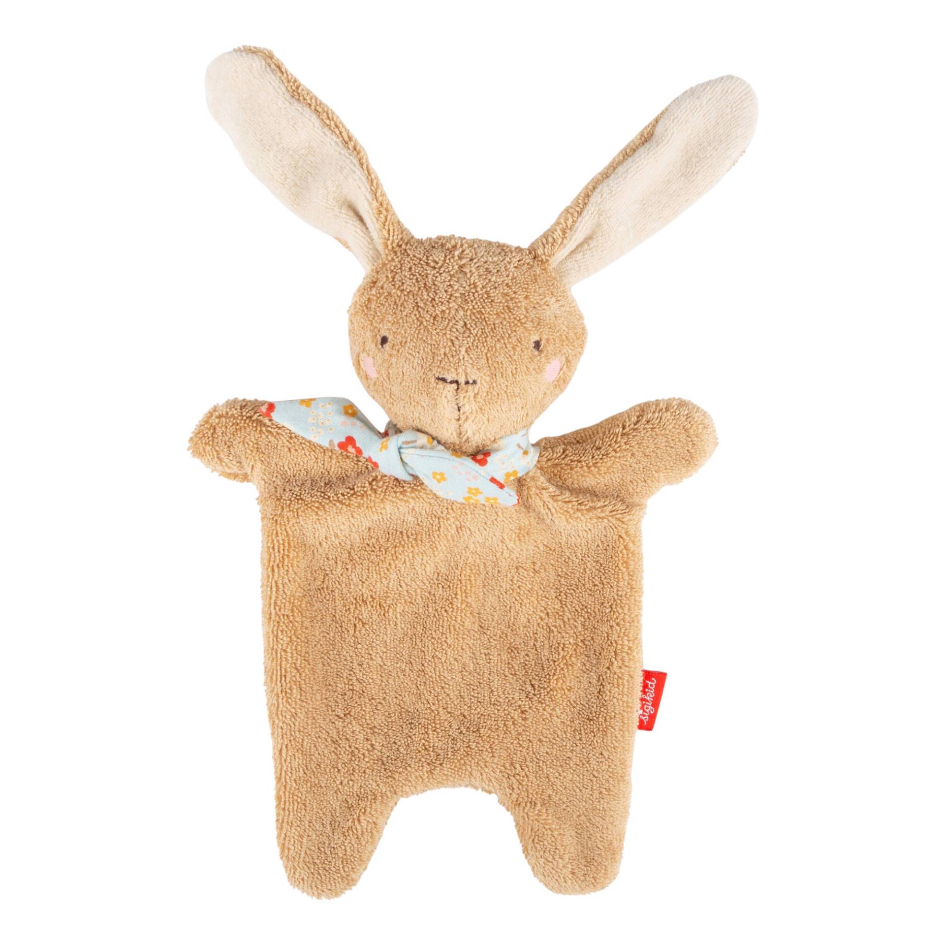Sigikid - Schmusetuch Hase braun Terry