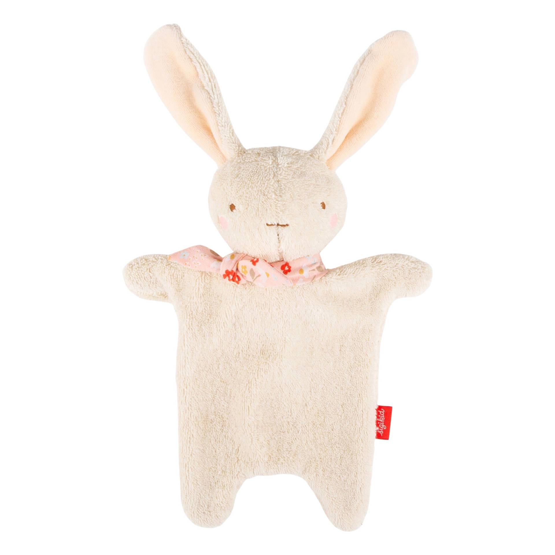 Sigikid - Schmusetuch Terry Hase weiß