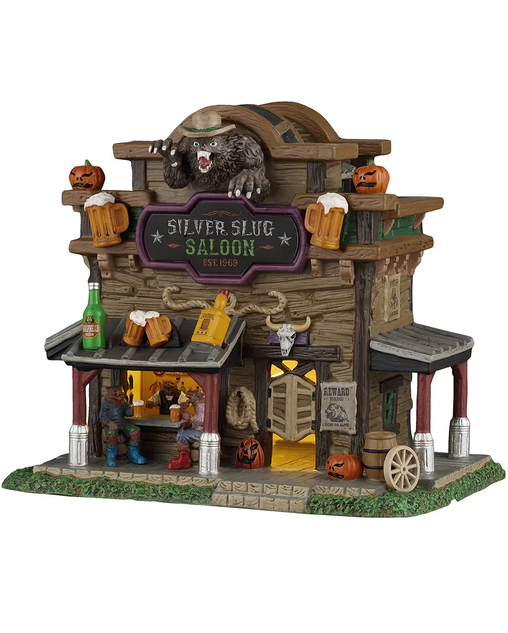 Silberne Schnecke Saloon - Lemax Spooky Town
