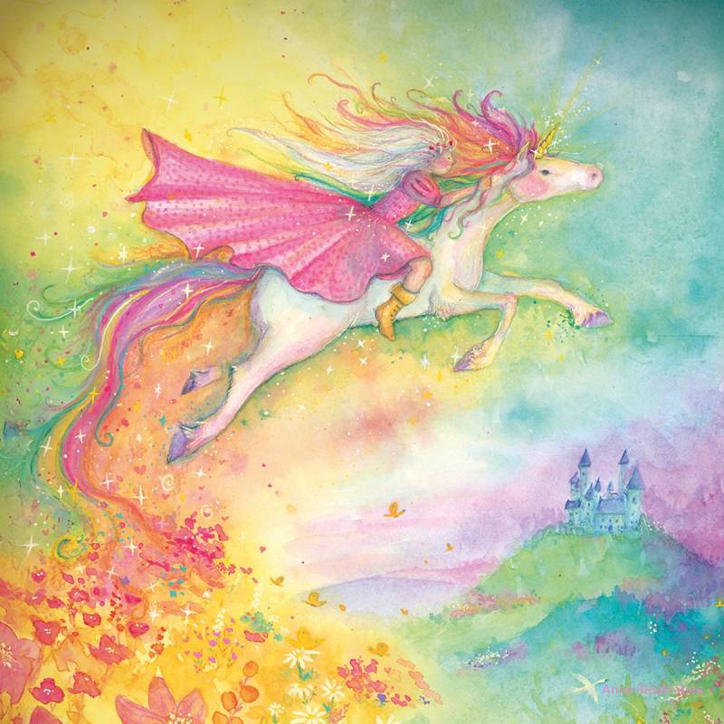 Silhouette Anne Illustraties - Einhorn Traum Silhouette Anne Illustraties - Einhorn Traum