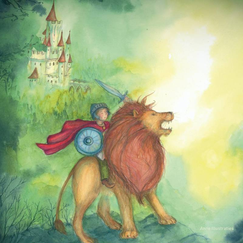 Silhouette Anne Illustraties - tapferer Ritter Silhouette Anne Illustraties - tapferer Ritter