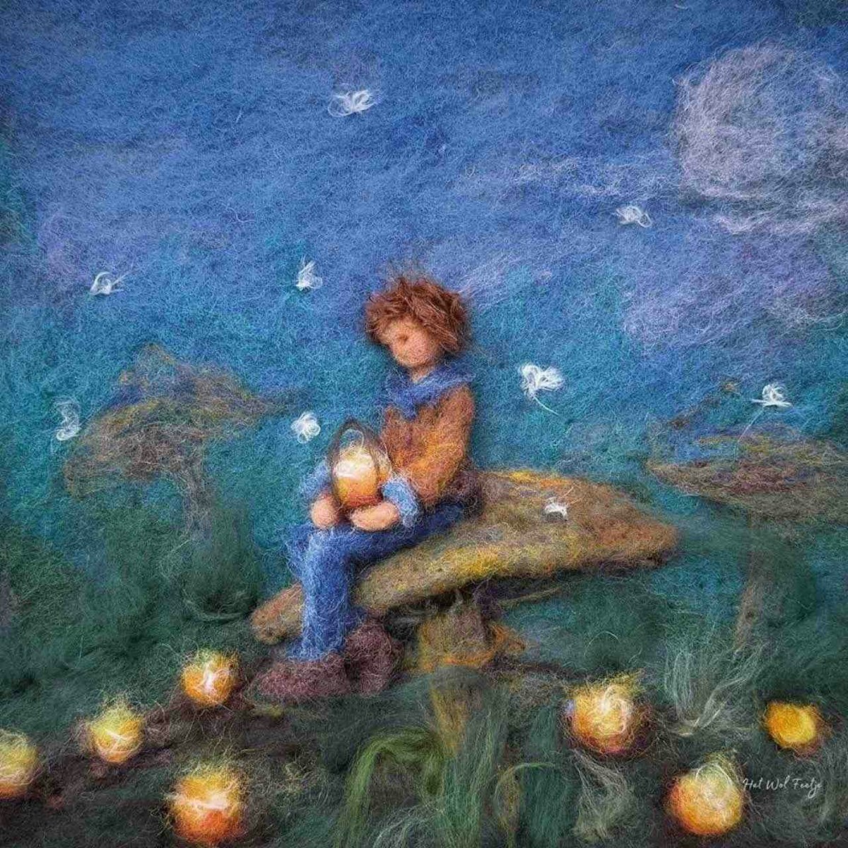 Silhouette Het Wol Feetje – Waldlichter