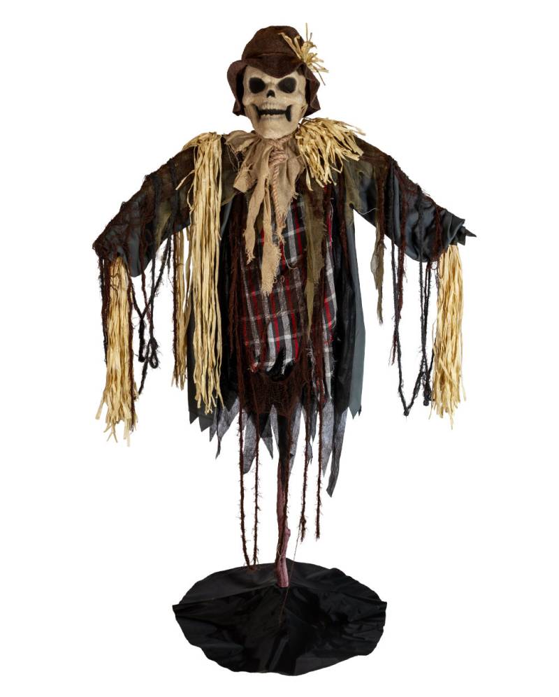 Sinister Scarecrow Animatronic mit Schockeffekt 182cm Sinister Scarecrow Animatronic mit Schockeffekt 182cm