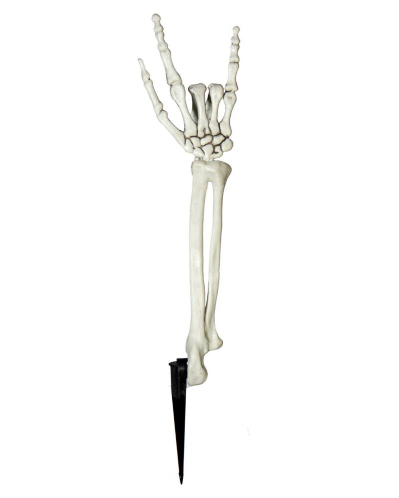 Skeleton "Rock Hand" Garten & Pflanzenstecker 49cm Skeleton "Rock Hand" Garten & Pflanzenstecker 49cm