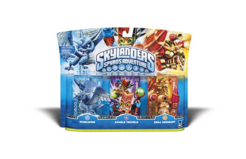 Skylanders Spyro's Adv. Triple Pk (Whirlwind/Dble Trouble/Drill Serg) (#) (Wii/PS3/PC/3DS/X360) /PS3 von ACTIVISION