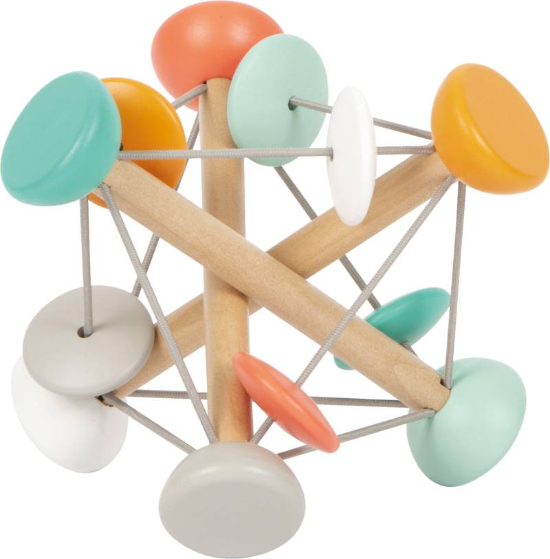 Small Foot - Greifling Holz ball/gummi